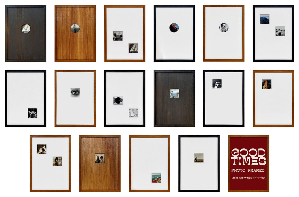 Good Times Frame – Ebonised Blackwood Edition 1